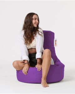 ATELIER DEL SOFA Baštenski lazy bag Lina, ljubičasta