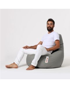 ATELIER DEL SOFA Baštenski lazy bag Drop L, siva - 248FRN1179