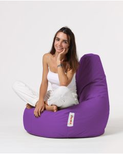 ATELIER DEL SOFA Baštenski lazy bag  Drop L, ljubičasta