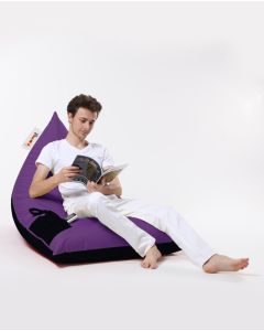 ATELIER DEL SOFA Baštenski lazy bag Pyramid big bed, ljubičasta - 248FRN1206