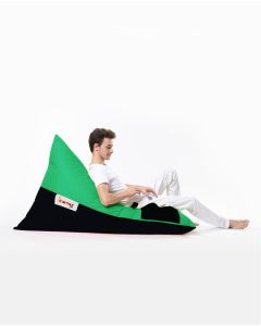 ATELIER DEL SOFA Baštenski lazy bag Pyramid big bed, zelena - 248FRN1207