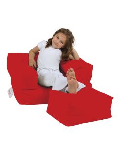 ATELIER DEL SOFA Baštenski lazy bag za decu 2u1 Kids single seat, crvena - 248FRN1220
