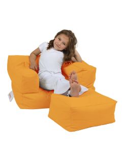 ATELIER DEL SOFA Baštenski lazy bag za decu 3u1 Kids, narandžasta