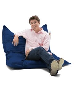 ATELIER DEL SOFA Baštenski lazy bag - jastuk 100x100cm Cushion, tamno plava