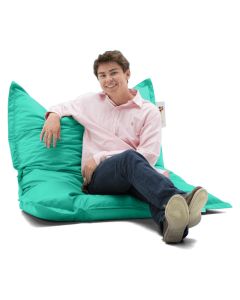 ATELIER DEL SOFA Baštenski lazy bag - jastuk 100x100cm Cushion, tirkizna