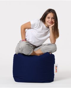 ATELIER DEL SOFA Baštenski lazy bag - tabure Square, tamnoplava