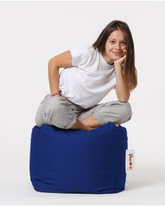 ATELIER DEL SOFA Baštenski lazy bag - tabure Square, plava