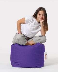 ATELIER DEL SOFA Baštenski lazy bag - tabure Square, ljubičasta