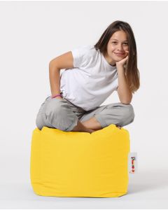 ATELIER DEL SOFA Baštenski lazy bag - tabure Square, žuta - 248FRN1305