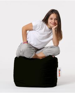 ATELIER DEL SOFA Baštenski lazy bag - tabure Square, crna - 248FRN1306