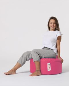 ATELIER DEL SOFA Baštenski lazy bag - tabure Round, pink