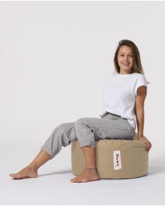 ATELIER DEL SOFA Baštenski lazy bag - tabure Round, krem - 248FRN1321
