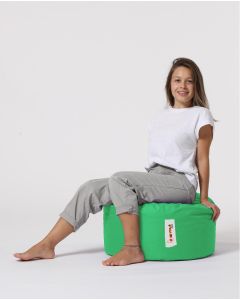 ATELIER DEL SOFA Baštenski lazy bag - tabure Round, zelena