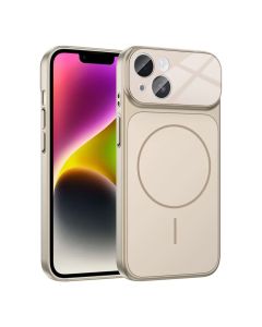 Maska za iPhone 15 6.1 zlatna Magsafe LookLike