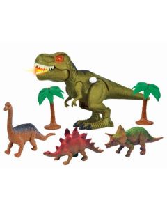 REDBOX Igračka Set dinosaurusa sa svetlosnim i zvučnim efektima - 25-24378