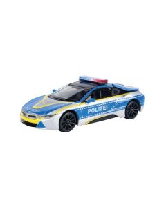 MOTOR MAX Metalni model automobila 1:43 Bmw I8 Coupe 2018 policijski
