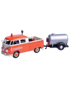 Metalni model automobila Volkswagen service pickup and oil tanker 1:24 - 25-79674