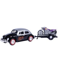 Metalni model automobila Volkswagen Motorible Trailer 1:24 - 25-79675