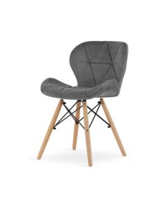 FREJA Trpezarijska stolica, siva