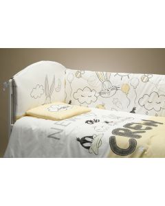 WARNER BROS Posteljina sa ogradicom Looney - 2500-LT