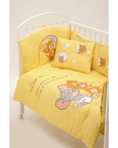 WARNER BROS Posteljina Tom&Jerry  sa ogradicom 120x80 - 2500-TJ23
