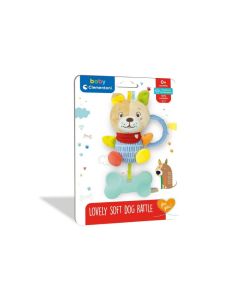 CLEMENTONI Plišana zvečka Kuca - 250249
