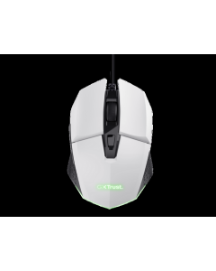 TRUST Gaming miš GXT109W Felox, bela - 25066