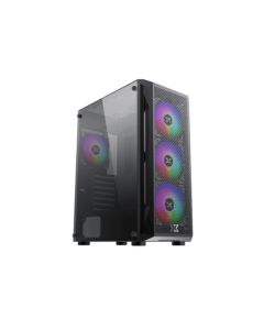 XIGMATEK Kucište Gaming X RGB/E-ATX/ATX/M-ATX/Mini-ITX/bez napajanja/crna