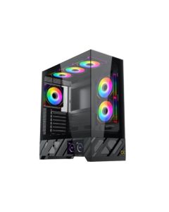 XIGMATEK Kucište Alphard Pro Gaming/E-ATX/ATX/M-ATX/Mini-ITX/ARGB/bez napajanja/crna