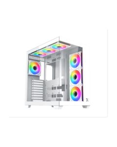 XIGMATEK Kucište Aqua V Air Arctic Gaming/ATX/Micro ATX/Mini ITX/ARGB/bez napajanja/bela