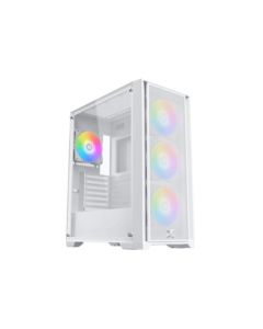 XIGMATEK Kucište Gaming X II Arctic/E-ATX/ATX/M-ATX/Mini-ITX/ARGB/bez napajanja/bela