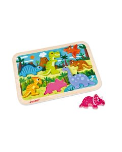 JANOD Drvene slagalice Dinosaurusi - J07054
