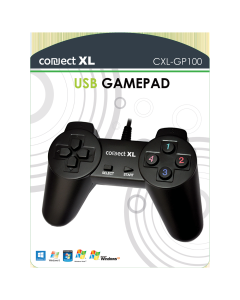 Connect XL Gamepad za PC, 14 tipki/tastera (8-way), konekcija USB - CXL-GP100