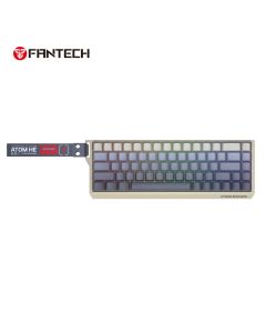 FANTECH Gejmerska mehanicka tastatura MK922 Atom HE68 Pro Retro magnetic emerald switch Wireless