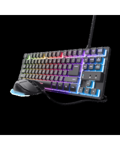 TRUST Gaming tastatura i miš GXT 798, crna - 25586-1