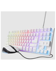 TRUST Gaming tastatura i miš GXT 798, bela - 25587-1