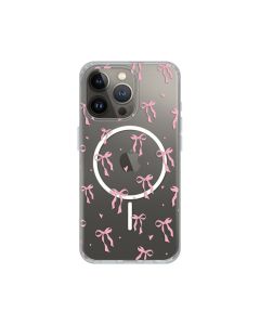 Maska za iPhone 13 Pro 6.1 Cute Bows Print Magsafe - 8021033