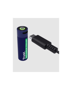 TRUST Punjive baterija USB-C 4P - AA, (4 kom), USB-C kabel 4P, crna - 25631-1-1