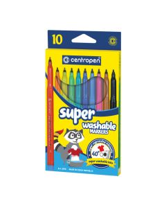 CENTROPEN Lako perivi flomasteri 10 komada Superwashable trio 2570/10 - 1994-1