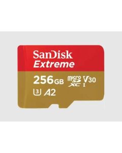 SANDISK MicroSDXC 256GB Extreme, SDSQXAV-256G-GN6MA + adapter