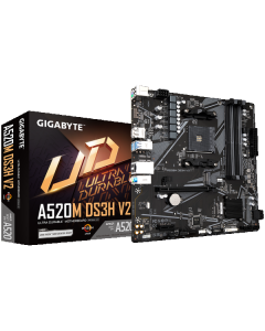 GIGABYTE MB AMD AM4 A520M DS3H V2 1.0