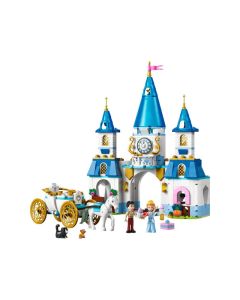 LEGO 43275 Pepeljugin zamak i kočija sa konjima - 259752