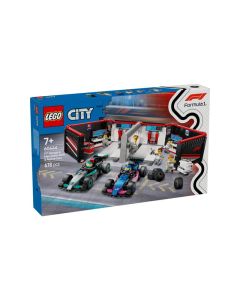 LEGO 60444 F1® garaža i Mercedes-AMG i Alpine formule - 259836