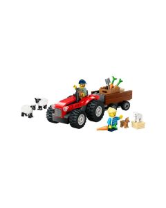 LEGO 60461 Crveni poljoprivredni traktor sa prikolicom i ovca - 259870