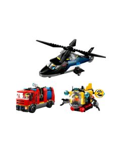 LEGO 60462 Remiks helikoptera, vatrogasnog vozila i podmornice - 259874