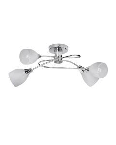 Rabalux Plafonjera Amy E14 4x MAX 60W hrom (2598)