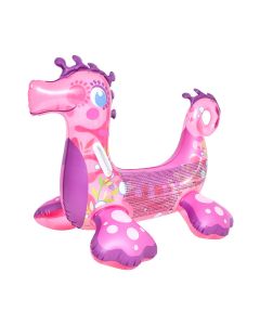 AVENLI Dušek na naduvavanje 119x78 cm Seahorse, roze