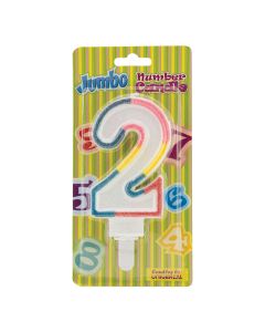 SveĆa roĐendanska broj 2 jumbo uni-line unl-1046