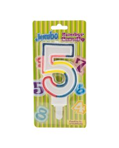 SveĆa roĐendanska broj 5 jumbo uni-line unl-1049 - 26134