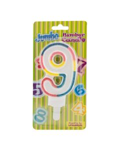 SveĆa roĐendanska broj 9 jumbo uni-line unl-1053 - 26138